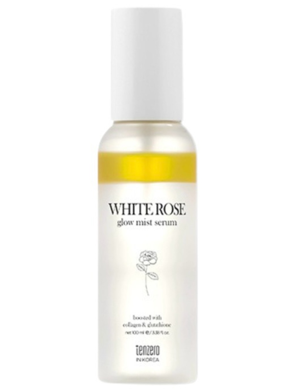 Tenzero White Rose Glow Mist Serum 3.38oz